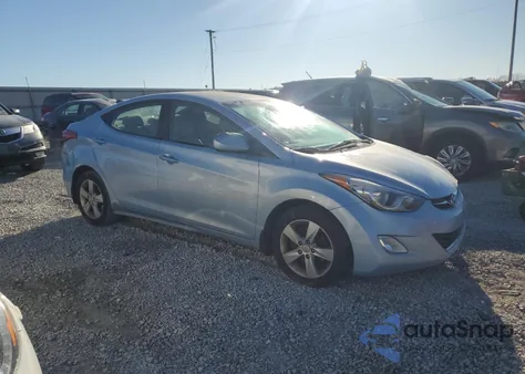 2012 Hyundai Elantra Gls z USA, uszkodzony, nr VIN KMHDH4AE3CU455428
